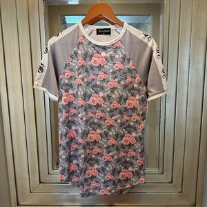 Sarman floral muscle shirt